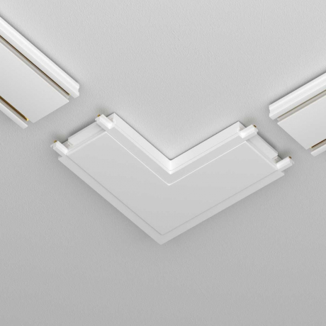 Соединитель угловой L-образный для треков накладных Maytoni Technical Accessories for tracks Radity TRA084CL-11W 