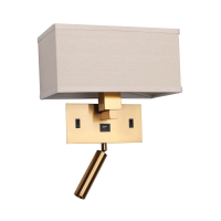 Бра с LED подсветкой Favourite Lectio с лампочкой 2225-2W+Lamps E27 Свеча