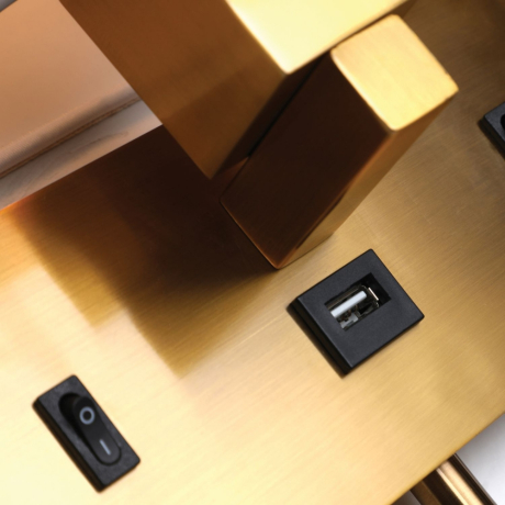 Бра с LED подсветкой Favourite Lectio с лампочкой 2225-2W+Lamps E27 Свеча 