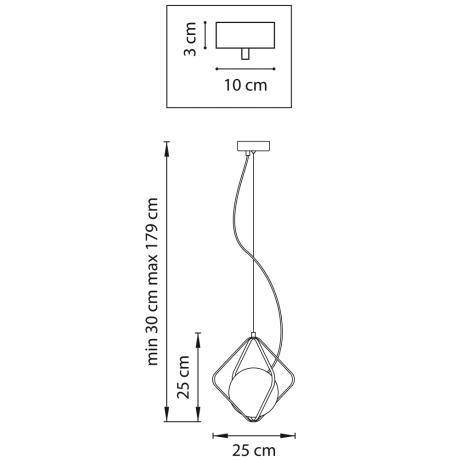 Подвесной светильник Lightstar Globo 803317