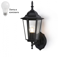 Уличный настенный светильник с лампочкой Ambrella light ST2010+Lamps