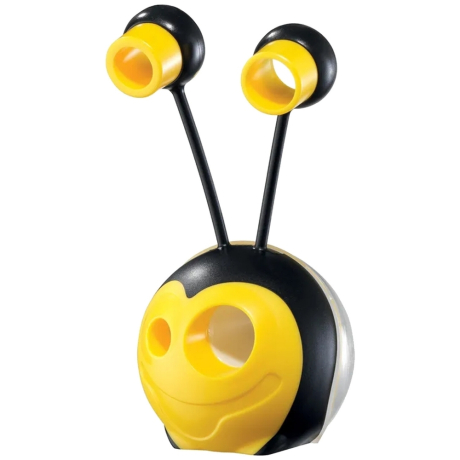 Нарушена упаковка!  <605468> Точилка MAPED "Croc Croc Universal", 4 диаметра для карандашей и пластиковых мелков, с контейнером, 017811 (271916)