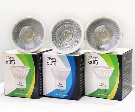 Лампа светодиодная Italline TP GU10 7Вт 4000K TP GU10/7W/4000K 