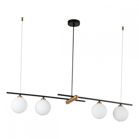 Подвесной светильник Indigo Opaco 11015/4P Black 