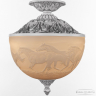 Подвесной светильник Bohemia Ivele Crystal AL7003 AL7003P/25 WMN Horse 