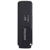 Набор из 2 шт, Флеш-диск 64 GB SMARTBUY Dock USB 3.0, черный, SB64GBDK-K3 (513065)