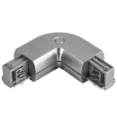 Соединитель с токопроводом угловой L-образный для треков Lightstar Barra 504129 