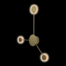 Накладной светильник Loft it Rays 10059GD 
