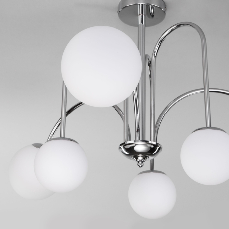 Люстра на штанге Eurosvet Alix 30177/6 хром (a055500) 