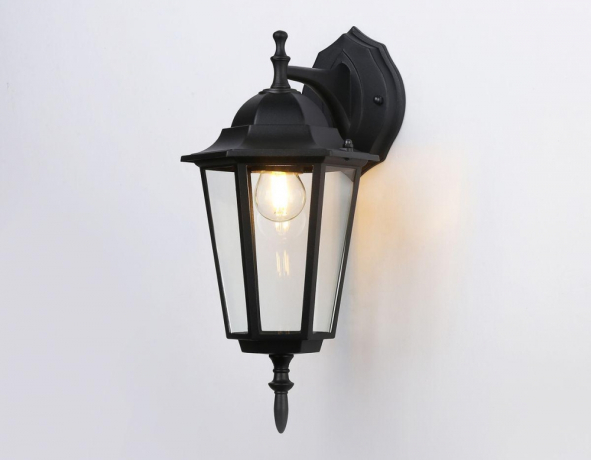Уличный настенный светильник с лампочкой Ambrella light ST2018+Lamps