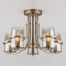 Потолочная люстра Eurosvet Coppa 60085/5 античная бронза 