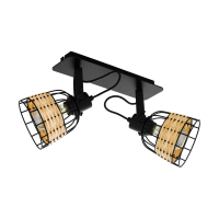 Спот ротанг Eglo Anwick 1 43325