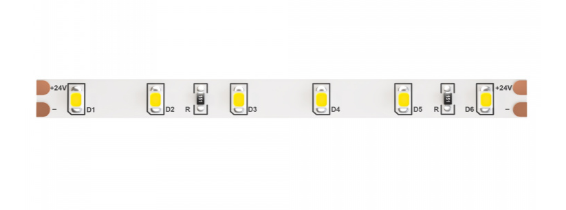 5м. Светодиодная лента белого цвета 4000К, 4,8W, 24V, 60LED, IP20 Led strip Maytoni 10137 