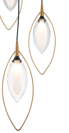 Подвесной светильник Indigo Fiore 13001/3P Black 