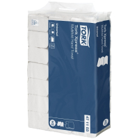 Нарушена упаковка!  <200075> Полотенца бумажные (1 пачка 190 листов) TORK (H2) Universal, 2-слойные, цвет натуральный.,23,4х21,3, Z-сложение, 471103 (127070)