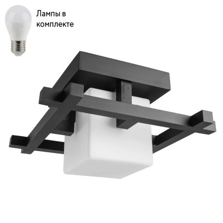 Потолочный светильник с лампочкой Arte lamp A8252PL-1CK+Lamps 
