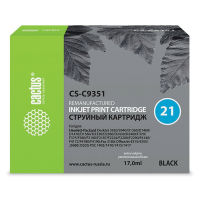 Картридж струйный CACTUS (CS-C9351) для HP Deskjet 3920/3940/officeJet4315, черный (361837)