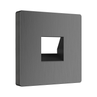 Накладка для телефонной розетки RJ-11 (графит рифленый) W1192004 Werkel (a050743)