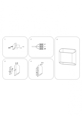 808620 Настенное бра Lightstar Muro 