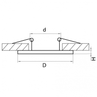 217919 Рамка для встраиваемого светильника Lightstar серии Intero 111