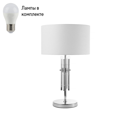 Настольная лампа в комплекте с лампочкой  Arte lamp A4097LT-1CC+Lamps 