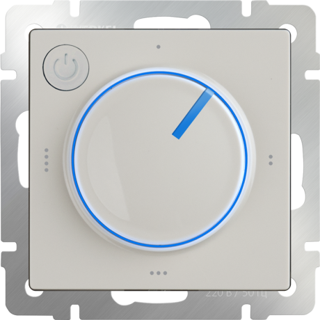 Терморегулятор электромеханический для теплого пола (слоновая кость) Werkel W1151103