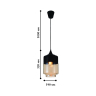 Светильник с ретро лампой Favourite Kuppe 1592-1P+Retro Lamps 
