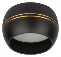 Накладной светильник Эра OL13 GX53 BK/GD Б0049036