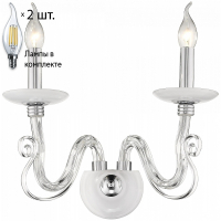 Бра с лампочками Wertmark WE173.02.101+Lamps