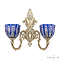 Бра Bohemia Ivele Crystal 7203B15/2/210 GW P1 U Clear-Blue/H-1H