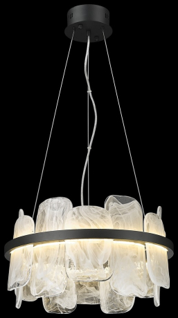 Люстра подвесная LED, 80W, 3000K Wertmark Nelly WE158.12.603 