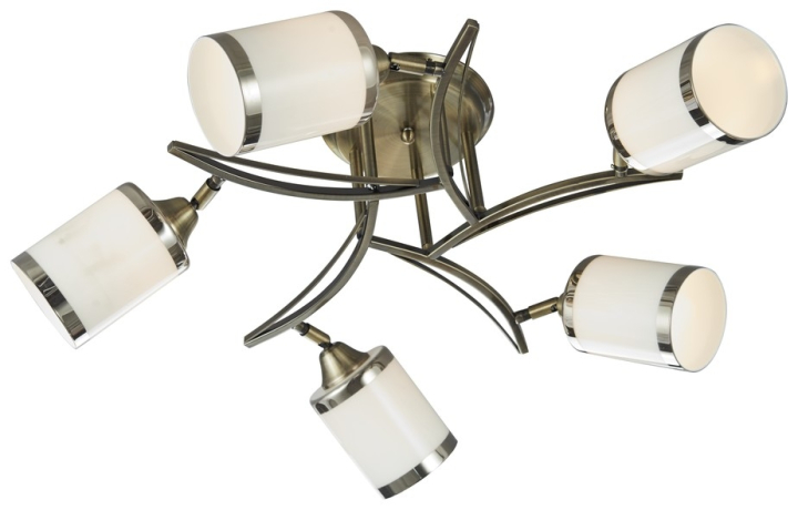 Люстра потолочная с 5 Led лампами. Комплект от Lustrof №151232-708526 