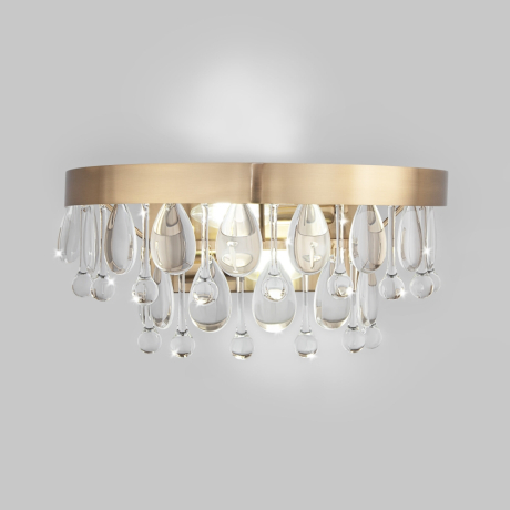 Настенный светильник с хрусталем Eurosvet Sophie 60165/2 (a065756) 