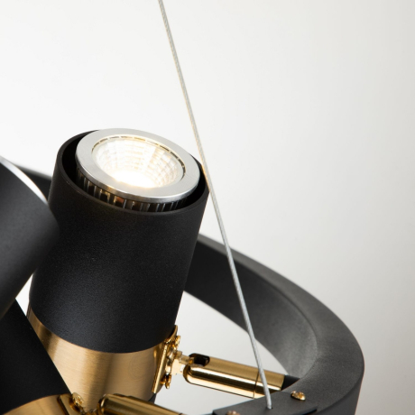 Подвесная люстра Favourite Light point с поддержкой Алиса 2997-9P-A 