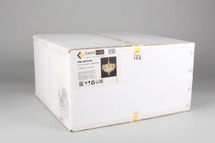 Люстра подвесная с лампочками Omnilux OML-69703-08+Lamps 