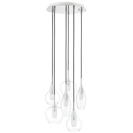 803061 Подвес Lightstar Pentola ХРОМ/ПРОЗРАЧНЫЙ 