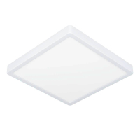 900592 Накладной светильник диммируемый FUEVA 5, 20,5W (LED), 3000K, L285, B285, H28, сталь, белый / пластик, белый