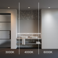 Встраиваемый светильник Technical DL055-12W3-4-6K-W Okno