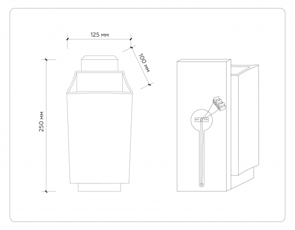 Настенный светильник Ambrella light TRADITIONAL LoftTR83122 