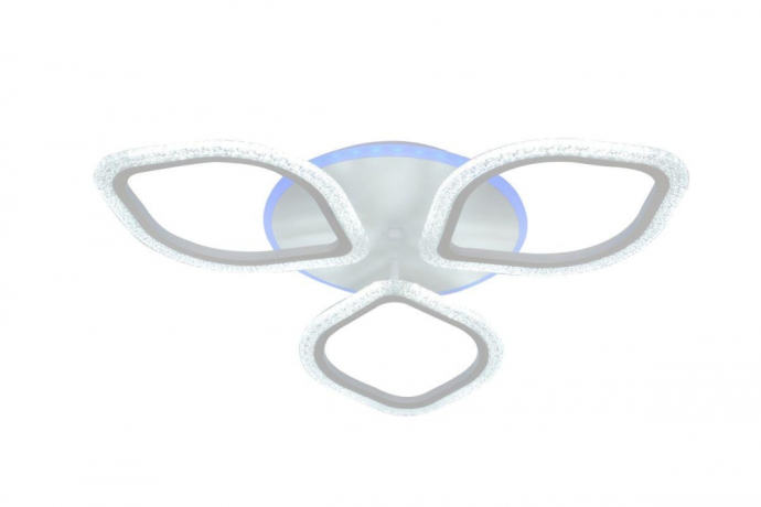 Потолочная диммируемая люстра с пультом ДУ Escada Bubble 10251/3LED BL White 