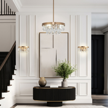 Подвесная люстра с хрусталем Eurosvet Sophie 60165/3 (a065755) 