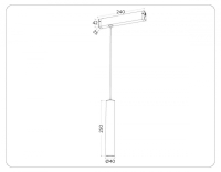 Подвесной светильник Ambrella Light GL GL1432