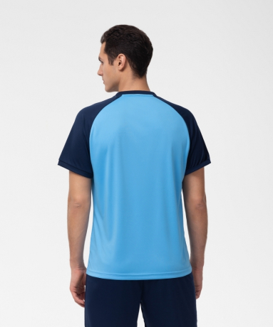 Нарушена упаковка!  <242780> Футболка футбольная CAMP Reglan JFT-1021-079, синий/темно-синий 4680459074966 L