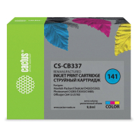 Картридж струйный CACTUS (CS-CB337) для HP C4283/C4383/Officejet J5783/D4263, цветной (361887)