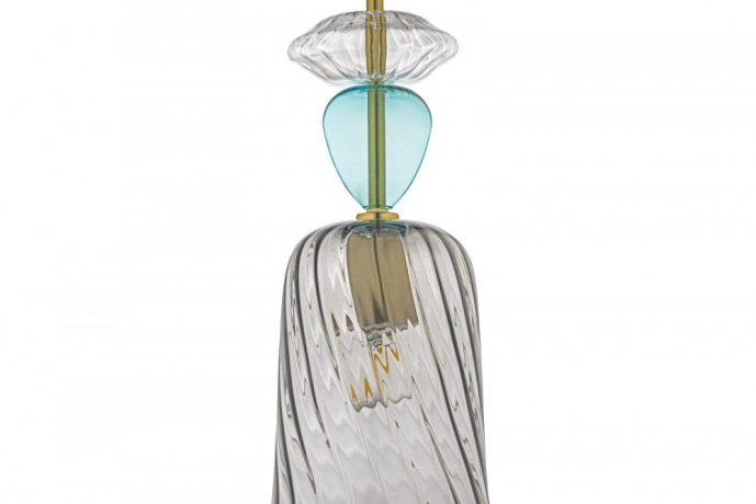 Подвесной светильник с лампочкой Arti Lampadari Davoli E 1.P1 CG+Lamps 