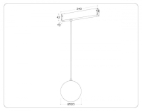 Подвесной светильник Ambrella Light GL GL1441