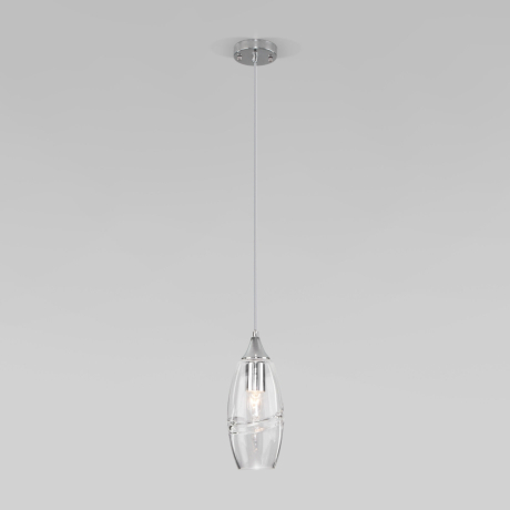 Подвесной светильник Eurosvet Lotus 50222/1 прозрачный 
