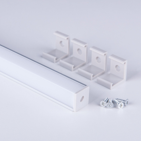 2м. Квадратный угловой алюминиевый профиль для светодиодной ленты Elektrostandard LL-2-ALP009 (a041814) 