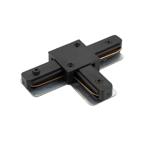 T-коннектор соединитель для однофазного шинопровода Denkirs TR1103-BK 