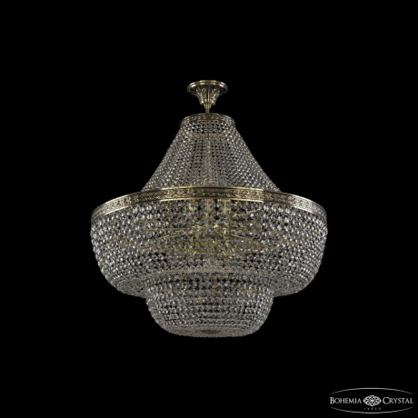 Люстра на штанге Bohemia Ivele Crystal 19101/H1/80IV GB 